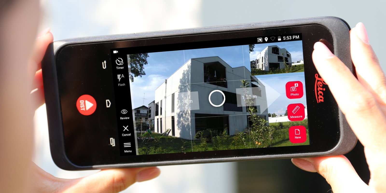Mesure sur la photo avec BLK3D
