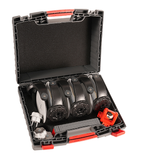 [KS2-420MC] Laser Scanner Target Suitcase Set 390 x 310 x 200 mm mit folgendem Inhalt